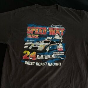 Speedway Track Graphic T-Shirt